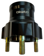 Передняя ступица 17х60мм Okato алюминий