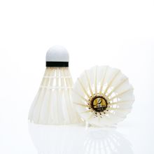Воланы для бадминтона DOUBLE FISH JINQUE 01 (перо/пробка), 12 шт.
