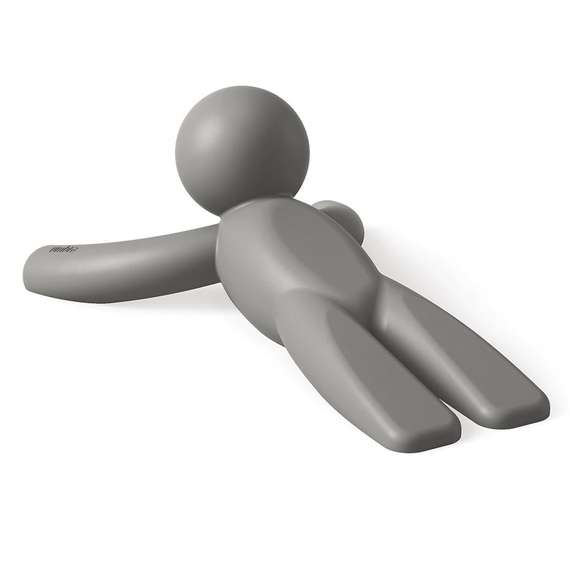 Набор дверных стопперов buddy, серый, 2 шт.