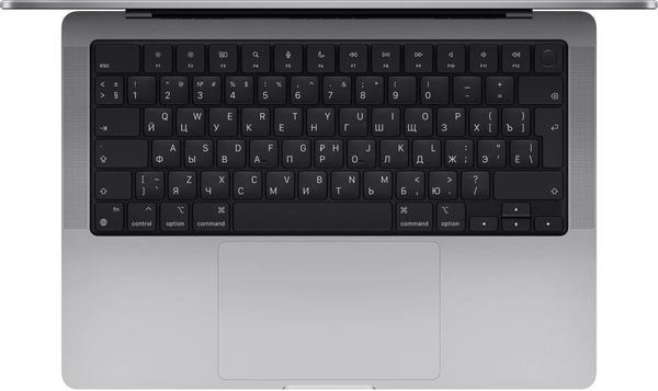 Ноутбук Apple MacBook Pro 14" Late 2021 MKGQ3RU/A (M1 Pro 10C CPU, 16C GPU, RAM 16 ГБ, SSD 1 ТБ), серый космос