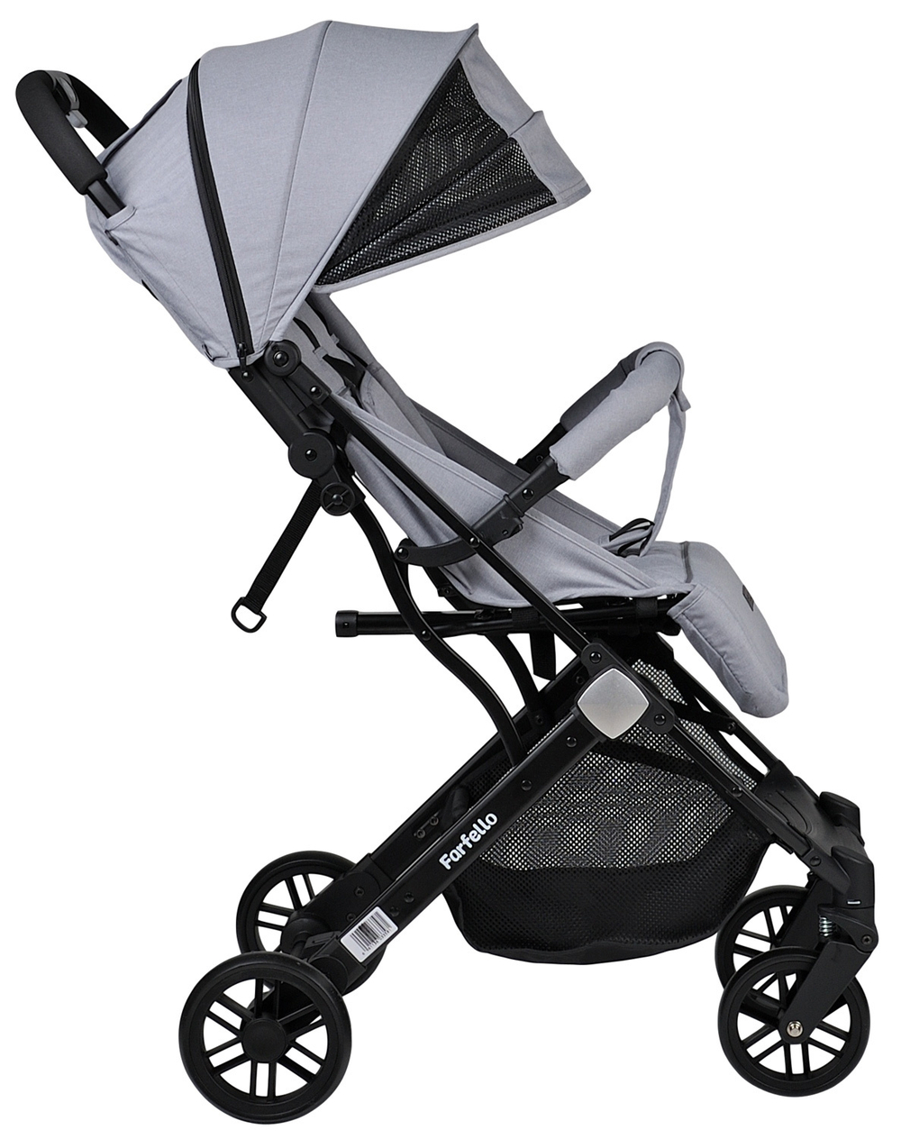 Коляска прогулочная Farfello Comfy Go, серый Артикул: CG-21