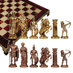 Manopoulos Шахматы подарочные Античные войны