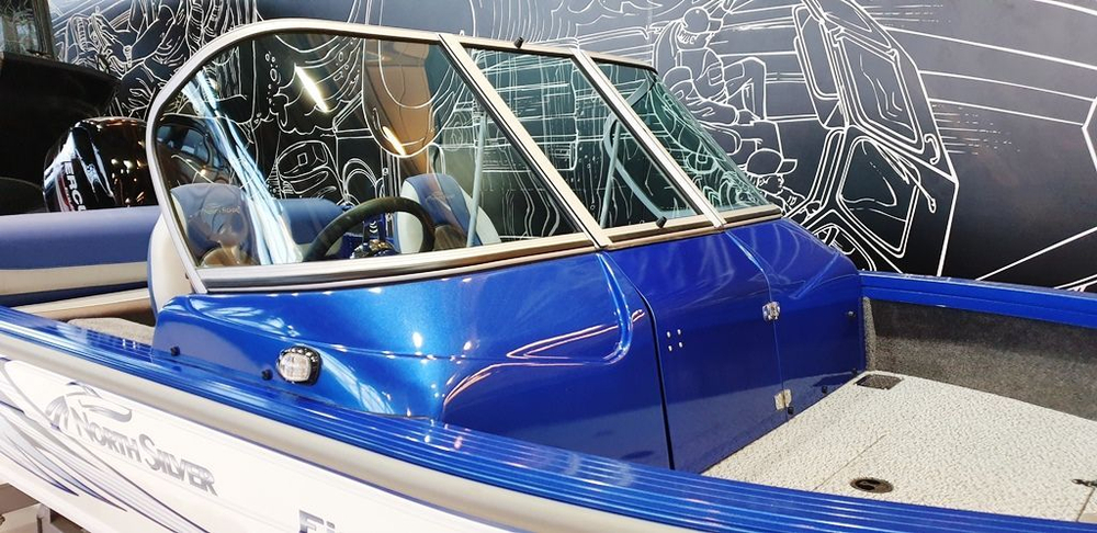Катер-лодка алюминиевая NORTHSILVER 470 Fish