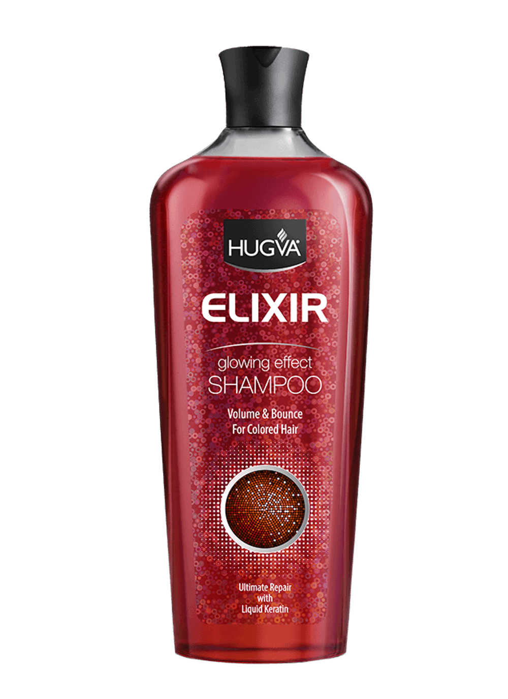 HUGVA ШАМПУНЬ-ЭЛИКСИР ДЛЯ ОКРАШЕННЫХ ВОЛОС 600 ML