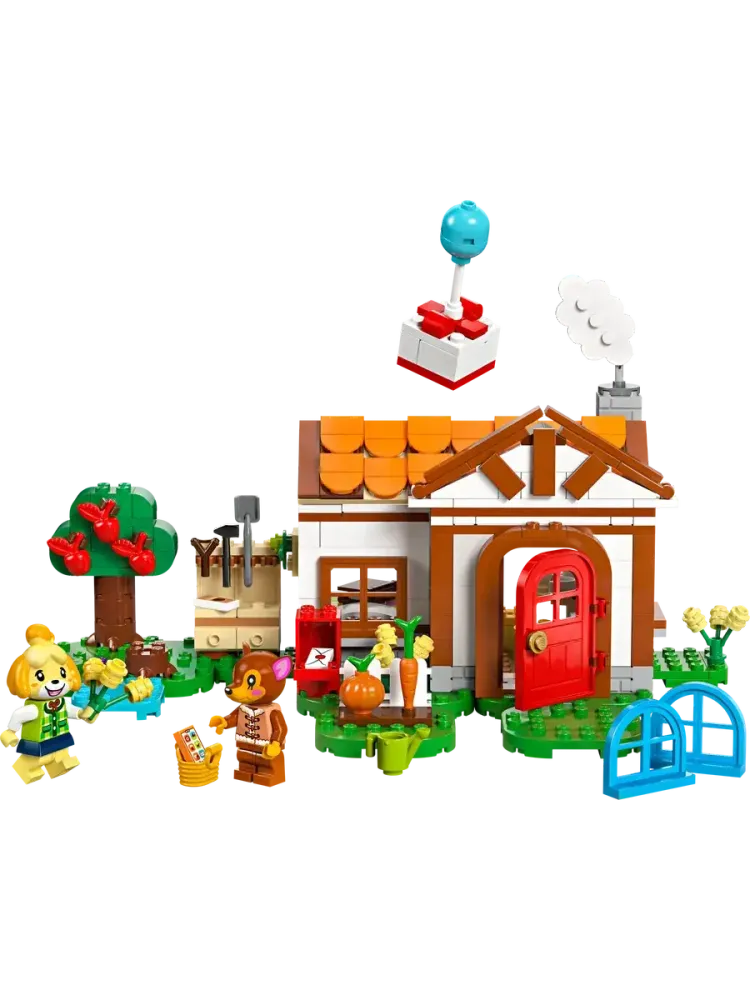 Конструктор Animal Crossing 77049 Посещение дома Изабель