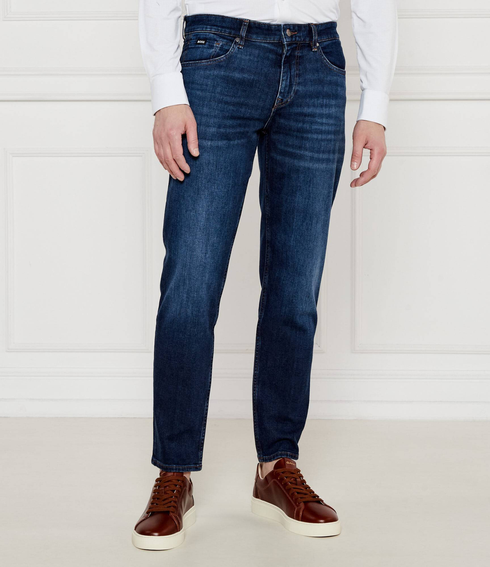 Джинсы H-Re.Maine BOSS BLACK - темно-синий(50537468)