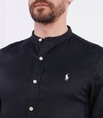 Льняная рубашка POLO RALPH LAUREN - черный(710906946)