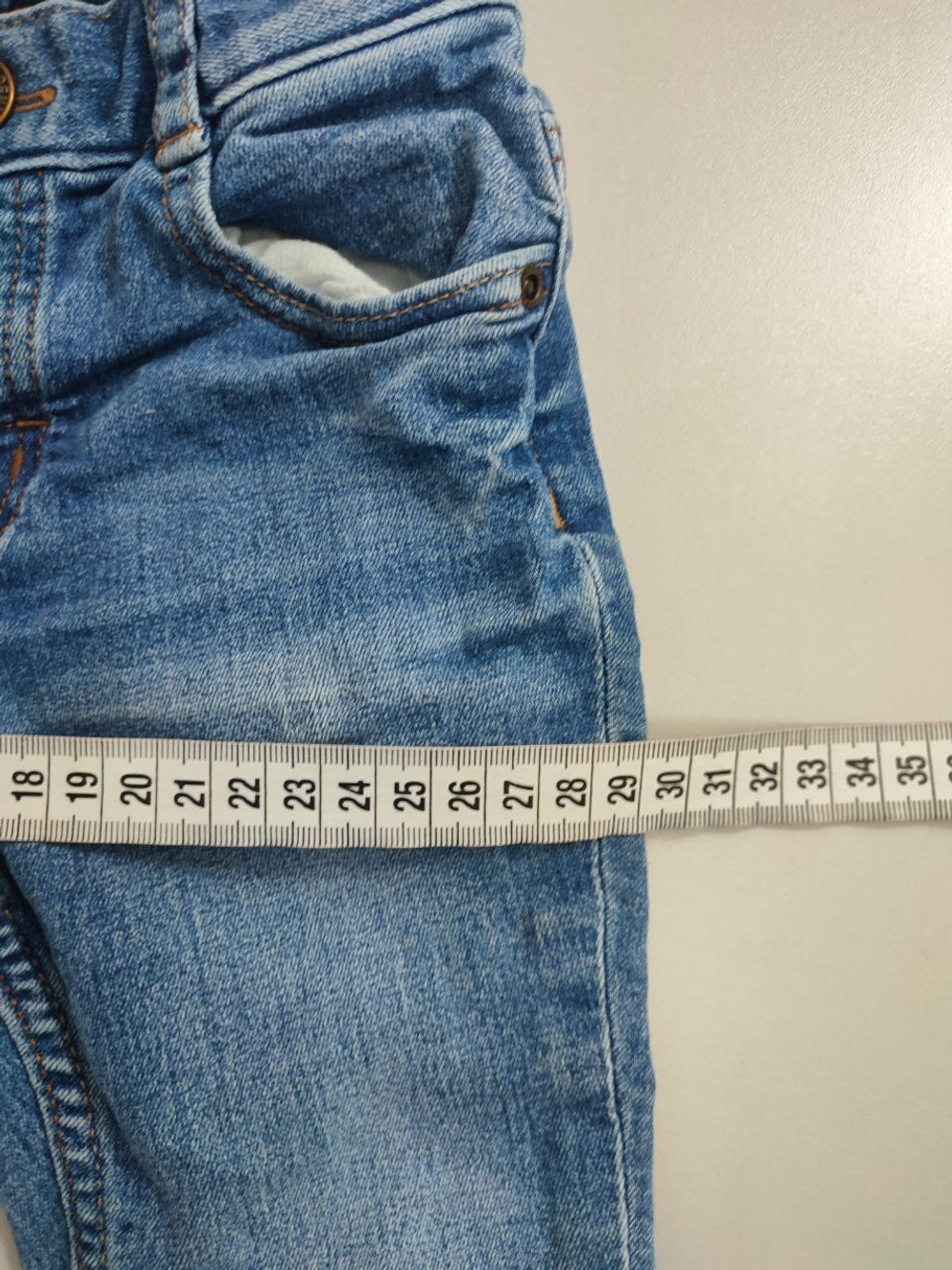 Джинсы комфортные на 1-1,5 года