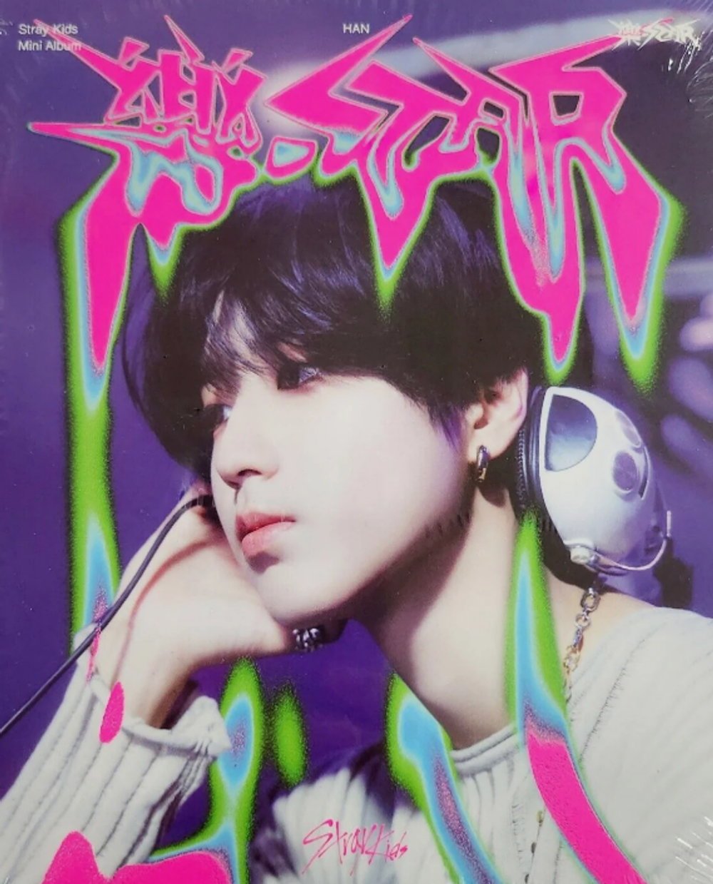 Альбом Stray kids "樂-STAR" (Rock Star) Postcard ver.