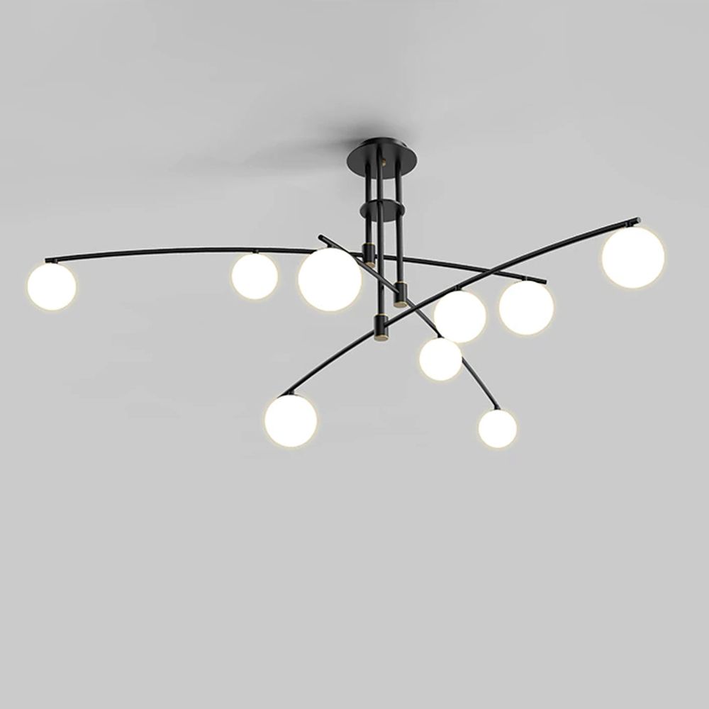 Потолочный светильник 8119P/9 black