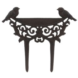 GAEM Подставка-скребок для чистки обуви "Птицы", L28,5 W1,5 H25,5 см