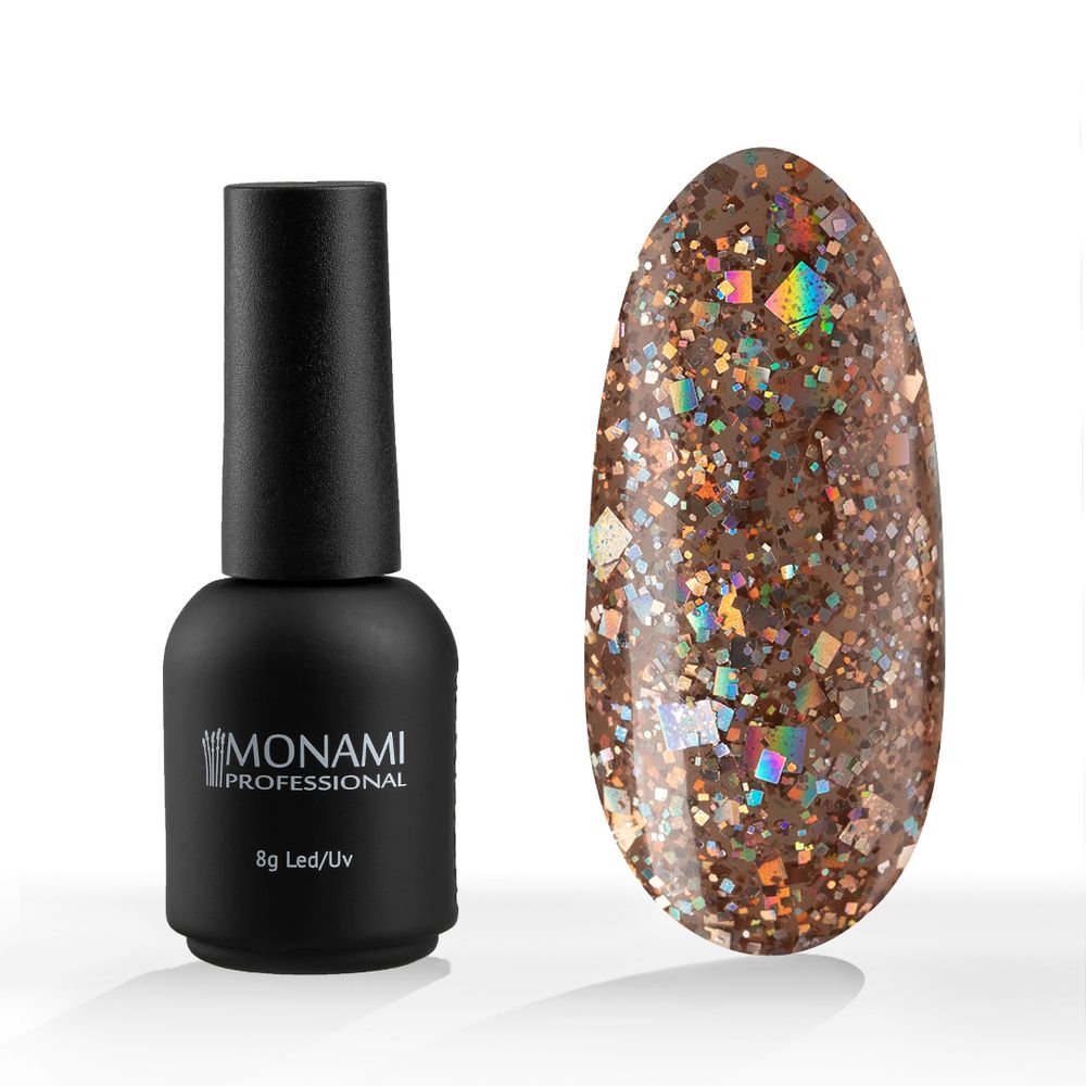 Monami Гель-лак Burlesque Gold, 8мл