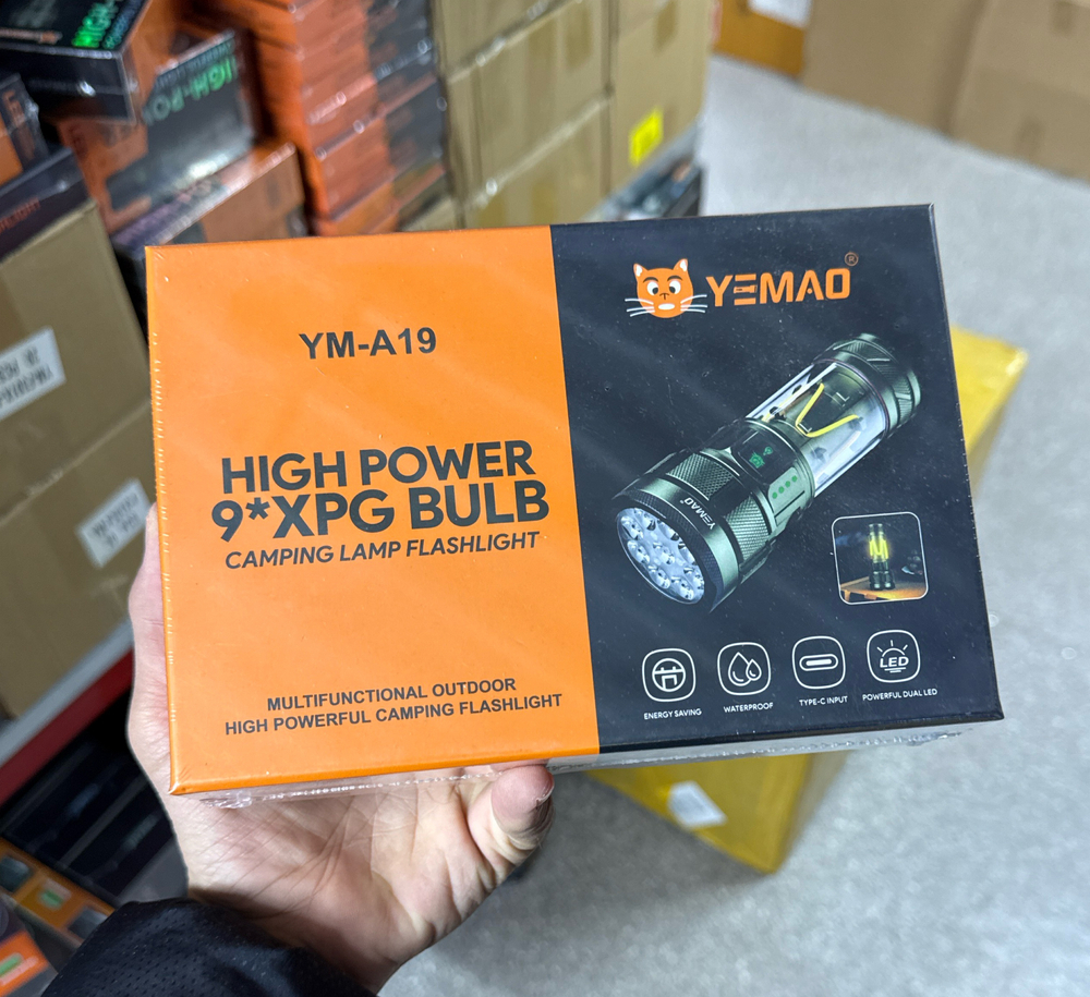 Фонарик ручной YM-A19