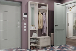 Прихожая Тео ПР-01, ясень белый