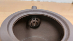 259047.2 Чайник ИСИН "ШУЙТУН" (Бочка), без рисунка 180мл, глина коричневый