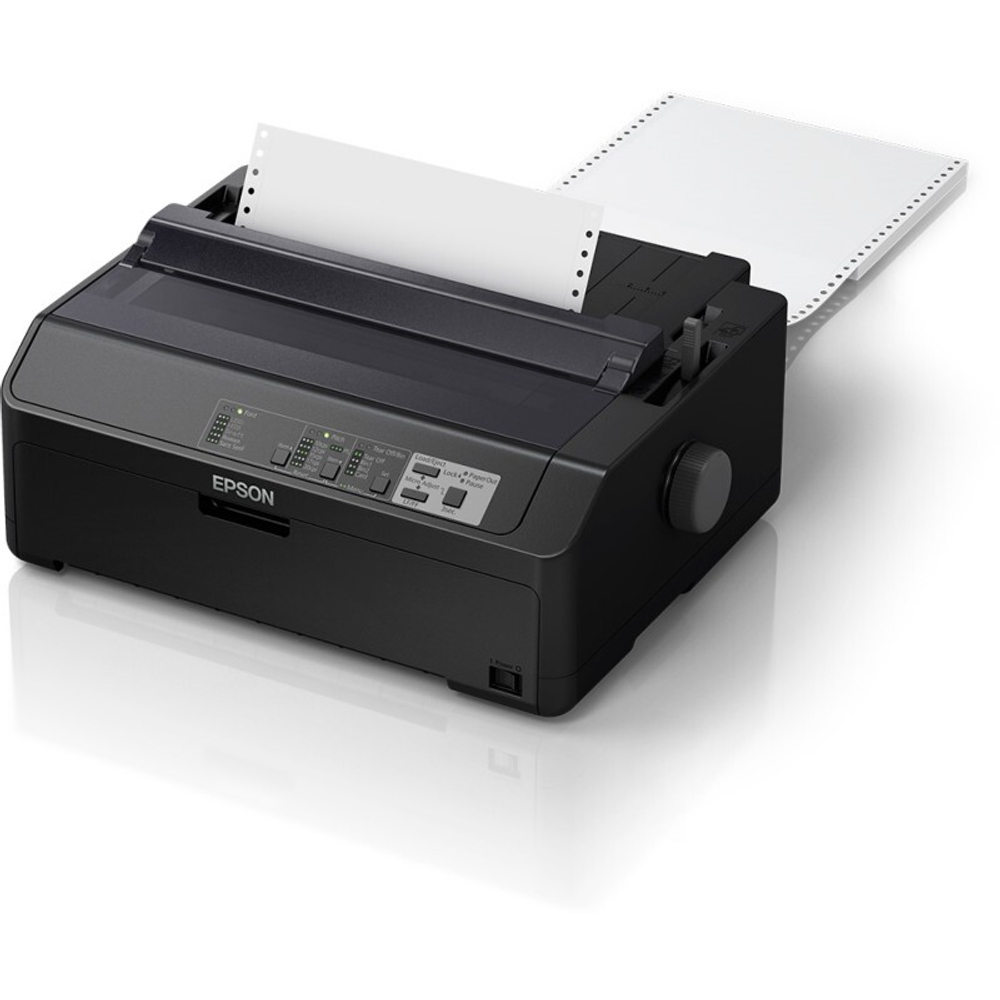 Принтер Epson FX-890II, A4, 9 игол, 138 колонок, 615 зн/сек, USB, LPT, COM