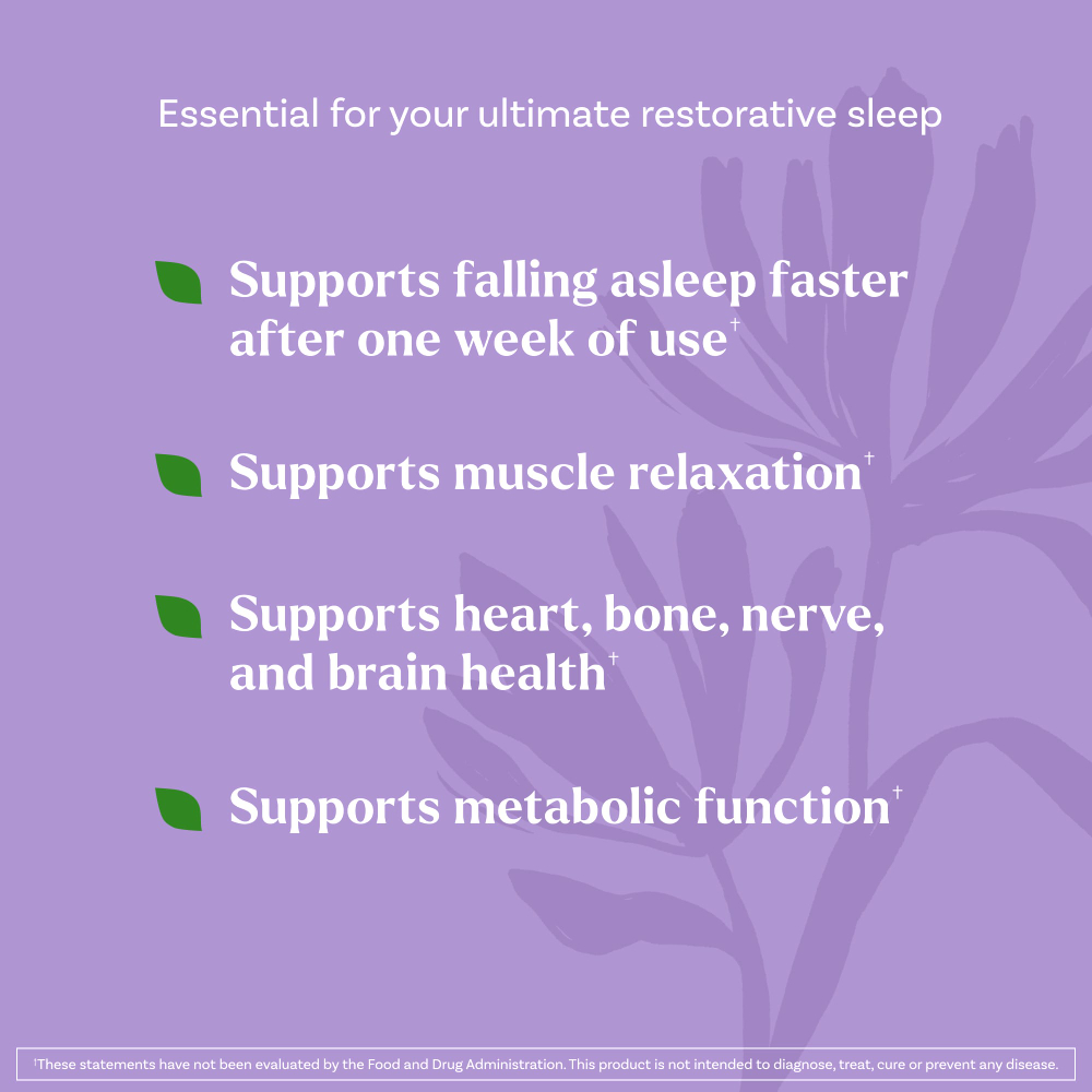 Natrol, Sleep & Restore, успокаивающая смесь для напитков, без мелатонина, вишня, 10 пакетиков по 2,6 г (0,09 унции)