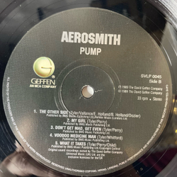 Винтажная виниловая пластинка LP Aerosmith Pump (Англия 1998) Simply Vinyl