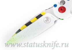 Нож Microtech LUDT 1135S-1GBS White Ghostbuster Limitedфотография - 2