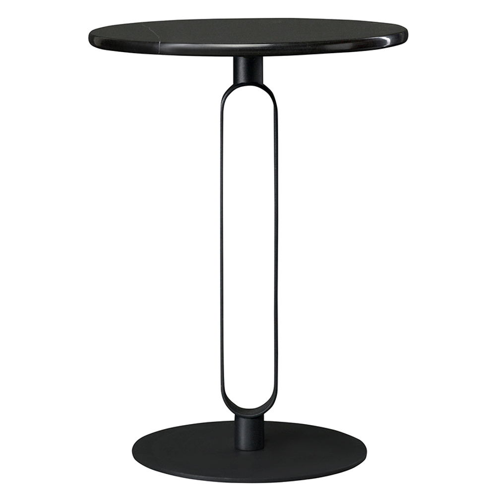 Столик кофейный svein, D40х54 см, черный