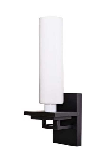 Бра настенное для спальни 55x20x16см Garda Decor черно-белое