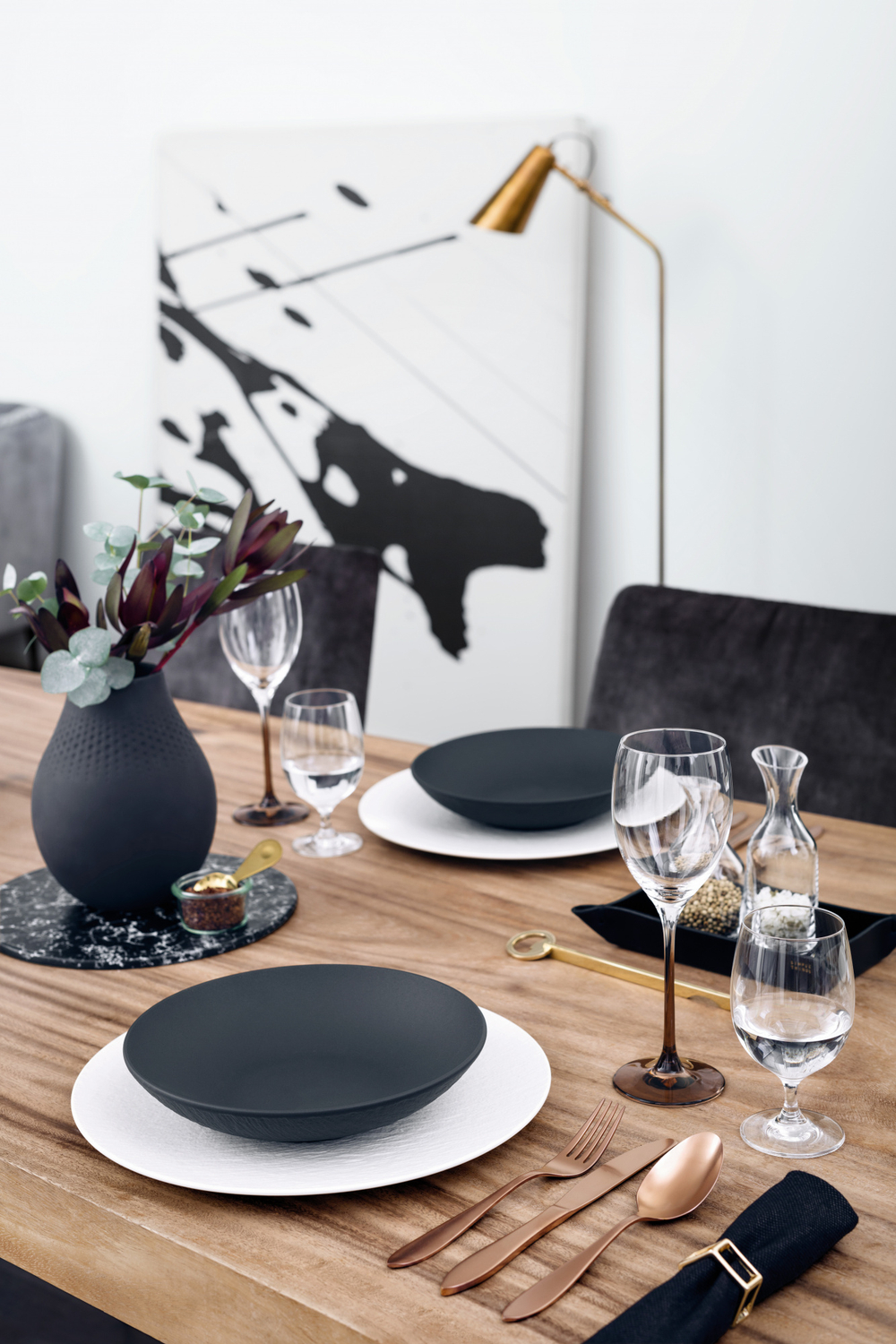 Villeroy & Boch Обеденная тарелка Manufacture Rock Blanc 27 см 10-4240-2620