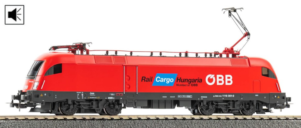Электровоз BR 1116 RCH + звуковой декодер, эпоха VI