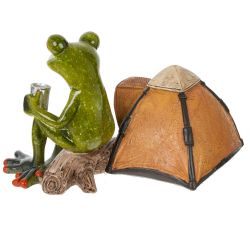 GAEM Фигурка декоративная "Лягушка", L12,5 W13 H9 см