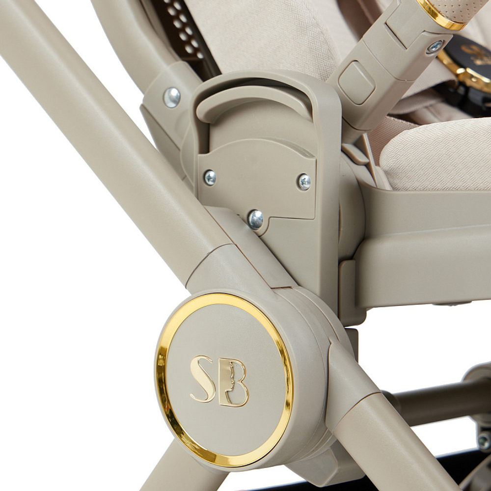 Детская коляска Sweet Baby Elegante 3 в 1 LT Beige 427218