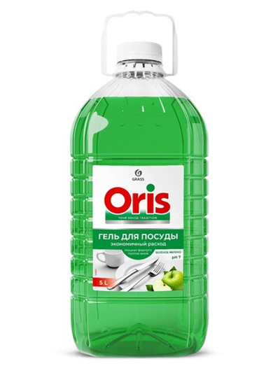GraSS ORIS Моющее средство для посуды Зеленое яблоко 5 л