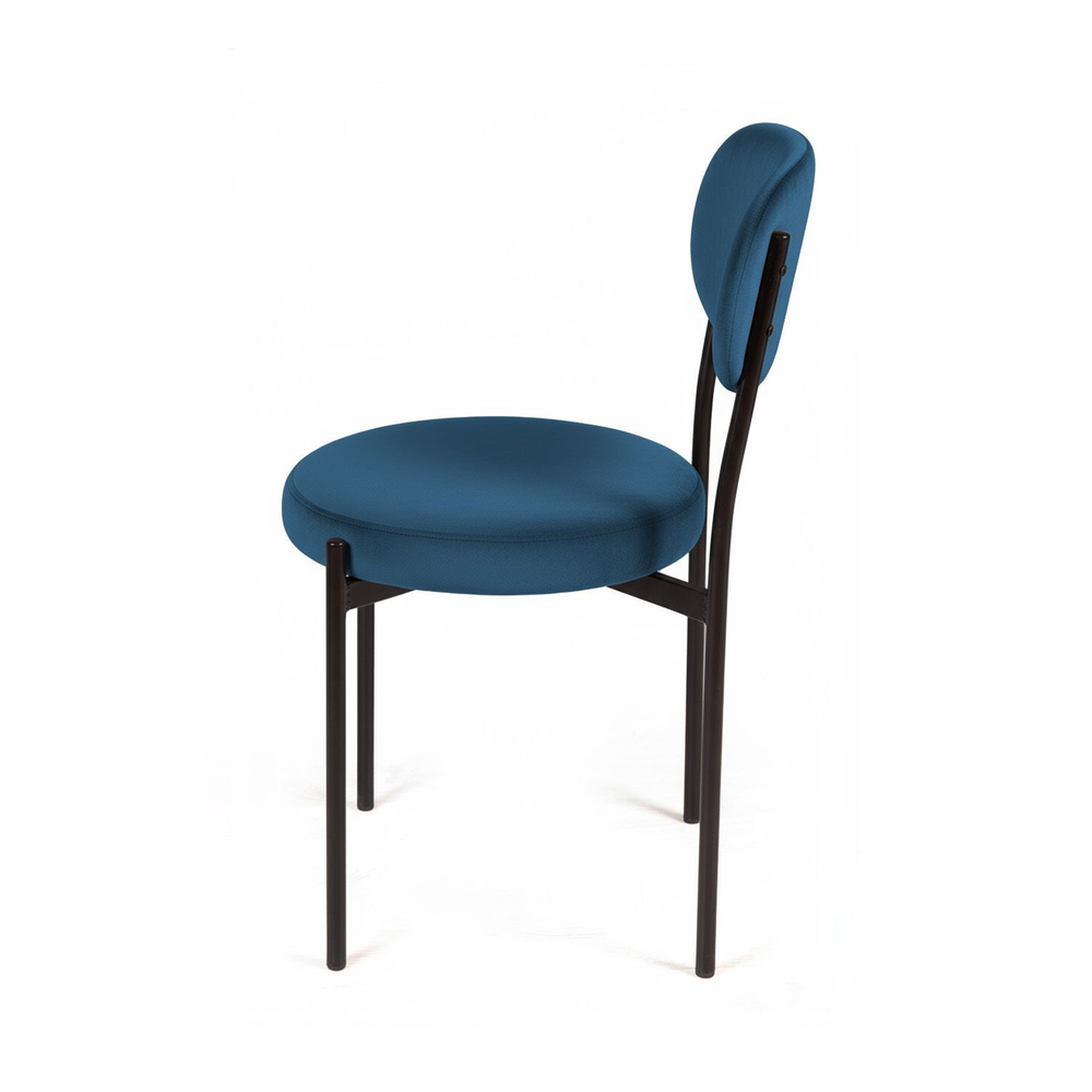 Стул Mason, бархат синий 29