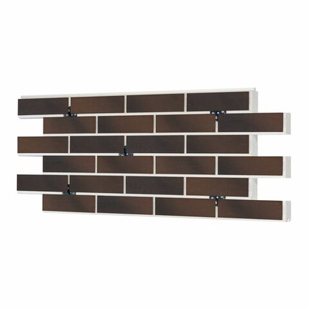 Клинкерная термопанель ППС Beryoza Ceramica Brick House Терракотовый 1020х455 мм