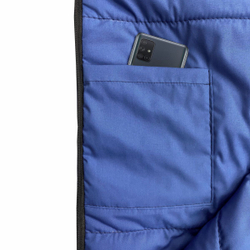 Мешок спальный туристический "Пелигрин", легкий, 230х90 см (до -10°С), синий
