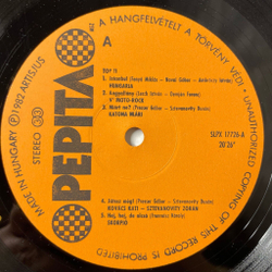 Винтажная виниловая пластинка LP Сборник Top 11 (Венгрия 1982) (Neoton Familia, KFT, Katona Klari)