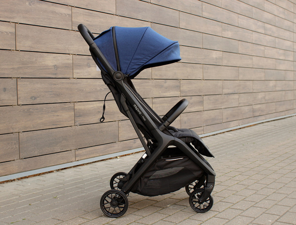 Детская прогулочная коляска Espiro Nox Серый (Silver Moon 27/2022)