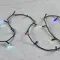 Светодиодная гирлянда 100 разноцветных LED ламп с RGB светодиодом, 10 м., 24V., черный силиконовый провод, IP54, Beauty Led (EST100-11-1RGB)