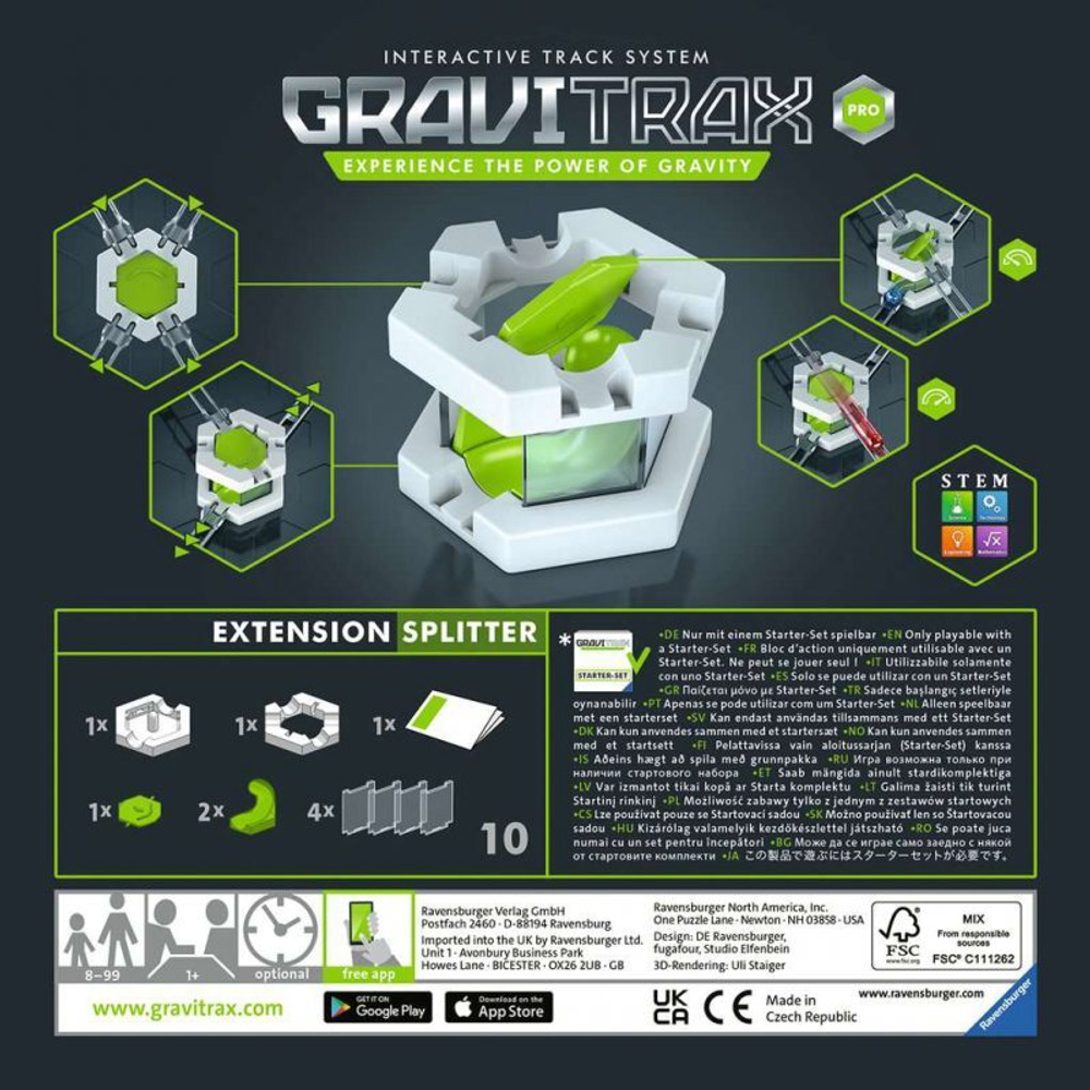 Ravensburger - Комплект расширения GraviTrax Pro - коллектор 261703
