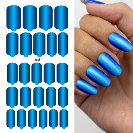 Плёнки для маникюра by provocative nails azul