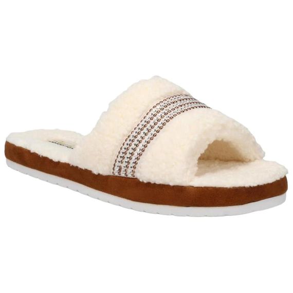 Skechers Cozy Slide Winter Stud 'Off White'