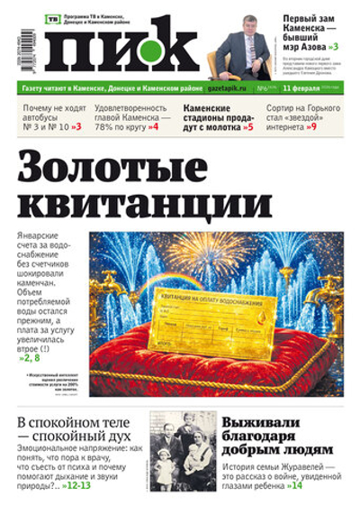 Газета "ПИК" № 6 от 11.02.2026