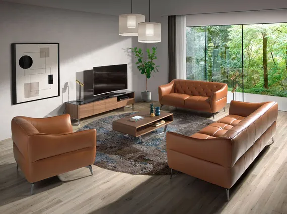 Кресло Angel Cerda 5098 с кожаной обивкой капитоне