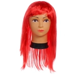 Парик карнавальный «Роскошь» 50 см (120 гр), Красный