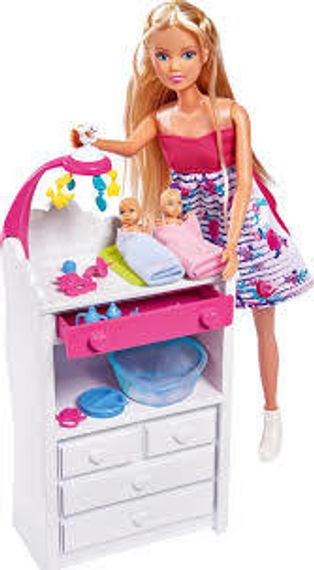 Kukla  Steffi  беременная Набор Двойняшки с аксессуарами