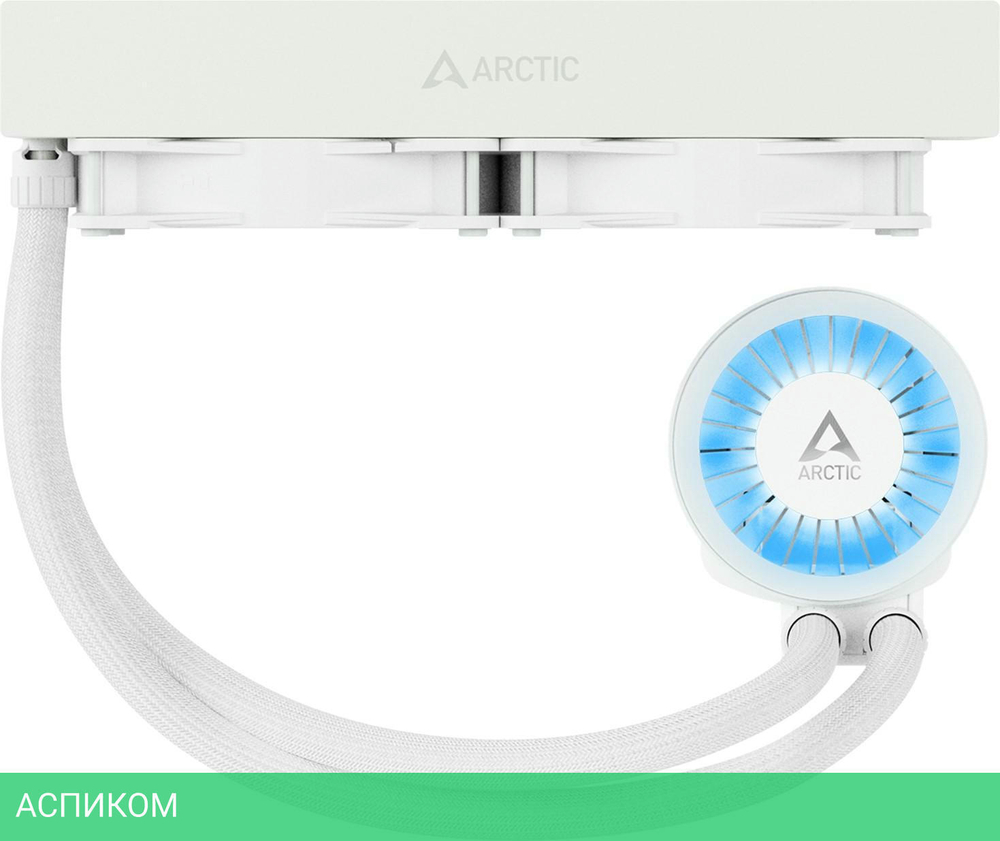 Система жидкостного охлаждения для процессора Arctic Cooling Arctic Liquid Freezer III-240 A-RGB White (ACFRE00150A)