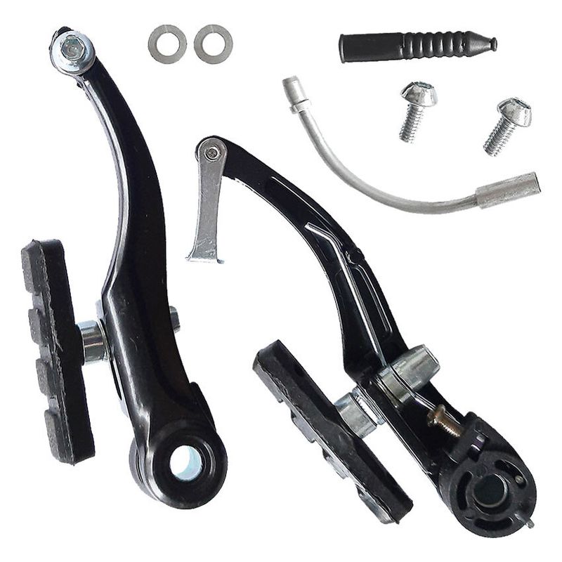 Задний ободной тормоз KMS V-Brake для скоростного велосипеда