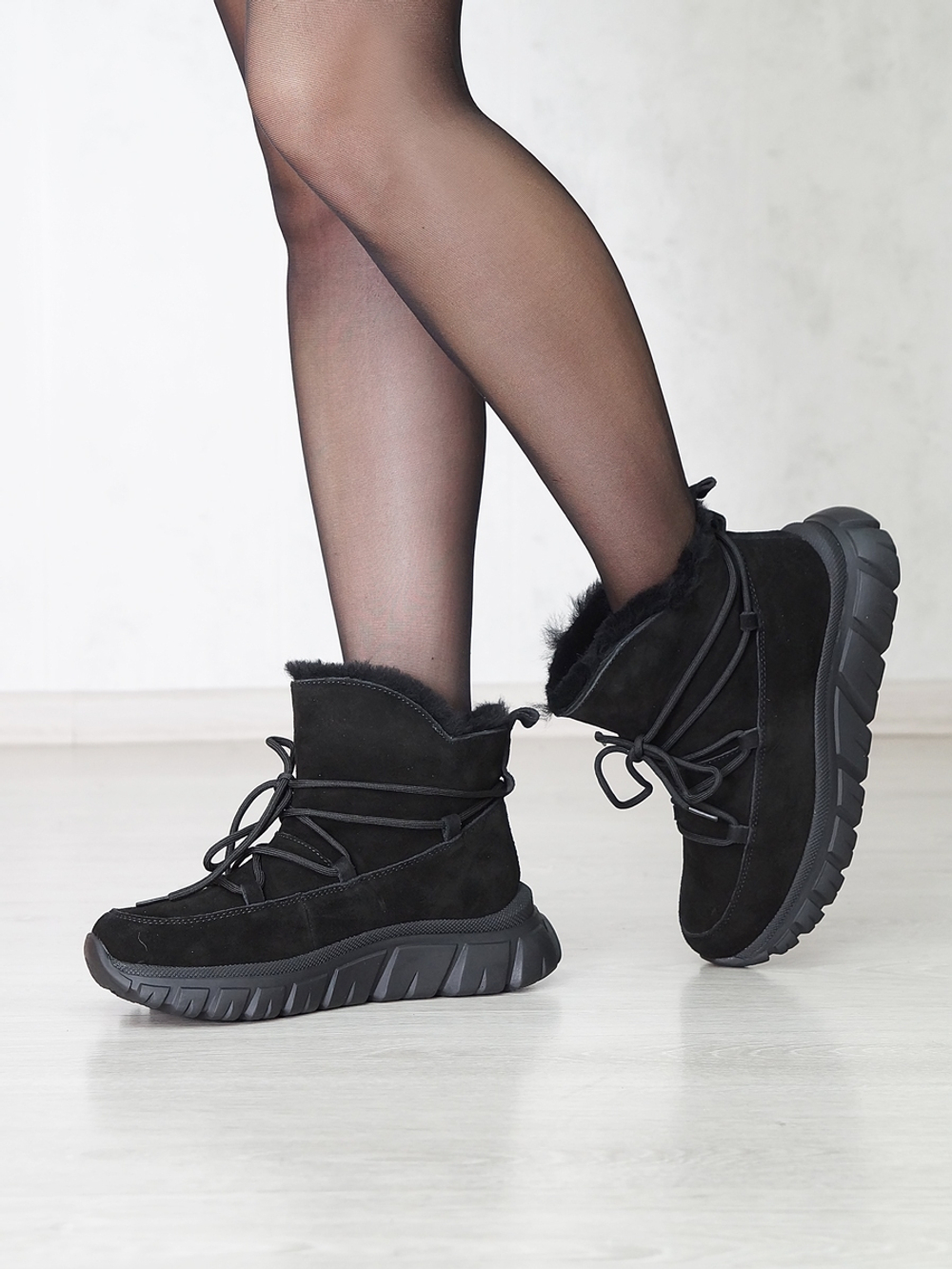 Полусапожки женские зимние