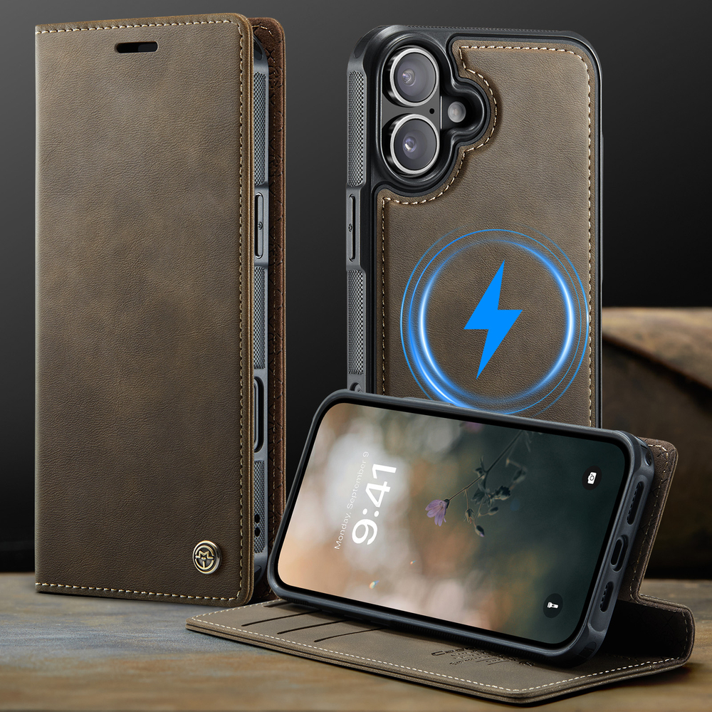 Чехол-кошелек CaseMe 2 in 1 MagSafe iPhone 17