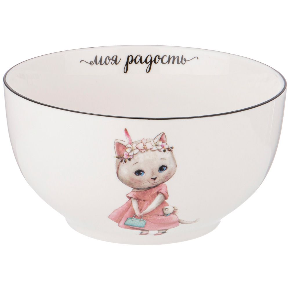 НАБОР ПОСУДЫ LEFARD МОЯ РАДОСТЬ, 3 ПР.: САЛАТНИК 470МЛ, ТАРЕЛКА 20СМ, КРУЖКА 220МЛ