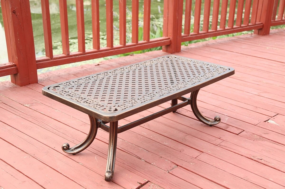 Мебель для отдыха из литого алюминия Venice 7, античная бронза