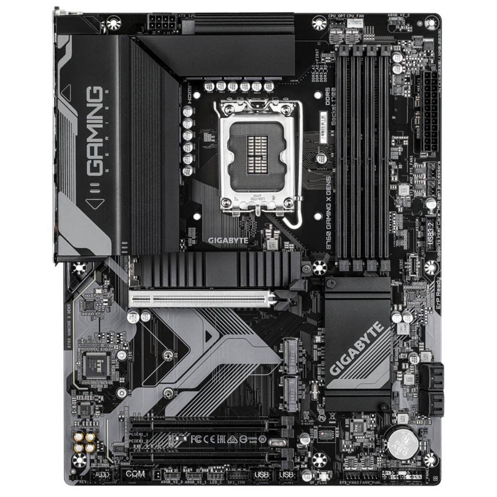 Материнская плата GIGABYTE B760 GAMING X GEN5, LGA1700, DDR5, ATX